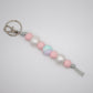 Cotton Candy Keychain