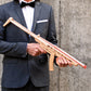 Model MP5 Rubber Band Machine Gun with Sliding Stock