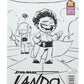 Star Wars Lando #1 Comic Young Black & White Variant Cover Sdcc 2015 Exclusive