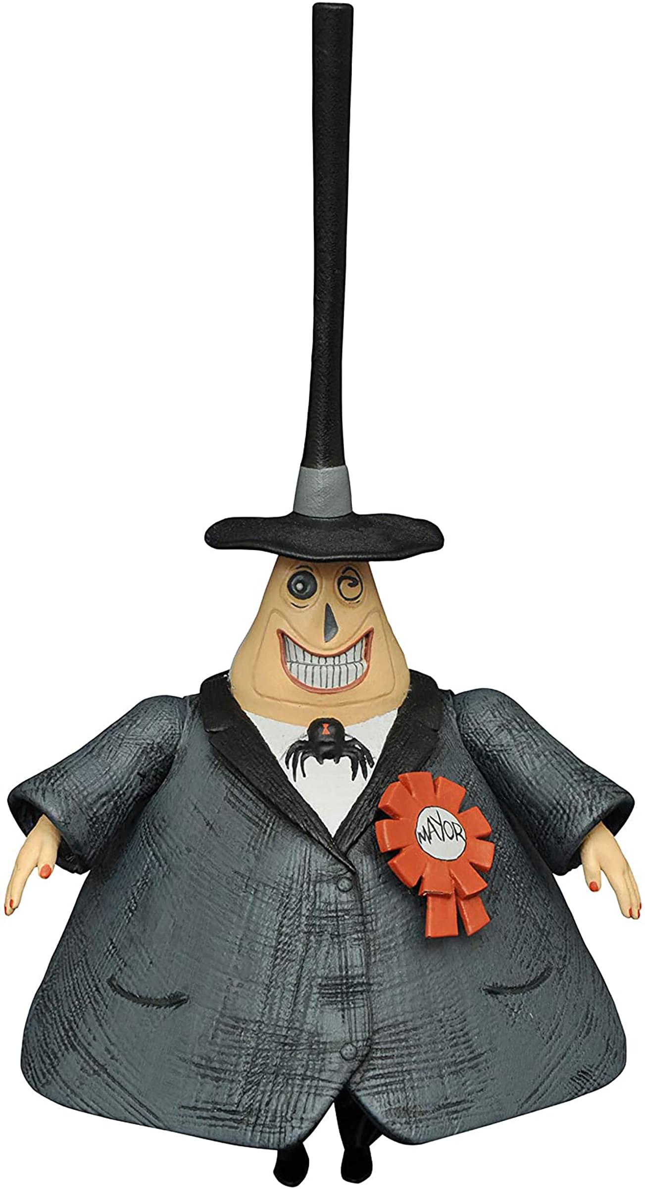 Diamond Select Toys The Nightmare Before Christmas Mayor Action Figure, Multicolor, Model FEB208572, Plastic Material