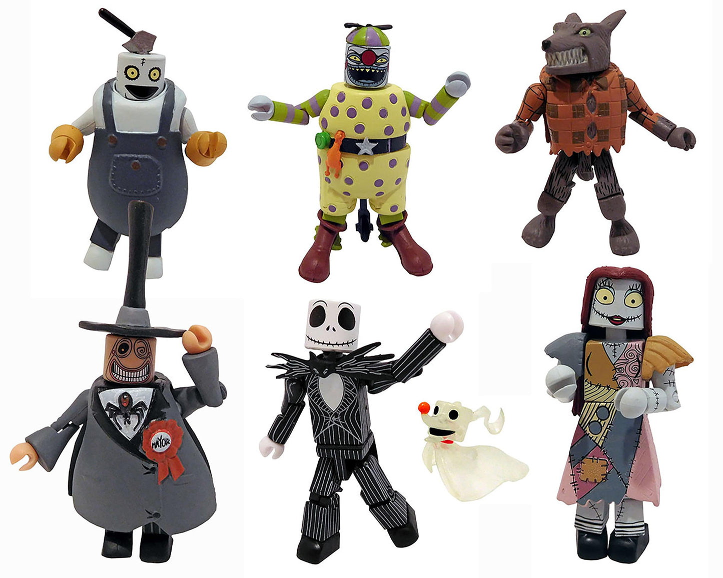 Nightmare Before Christmas Minimates Commemorative Collection Gift Set