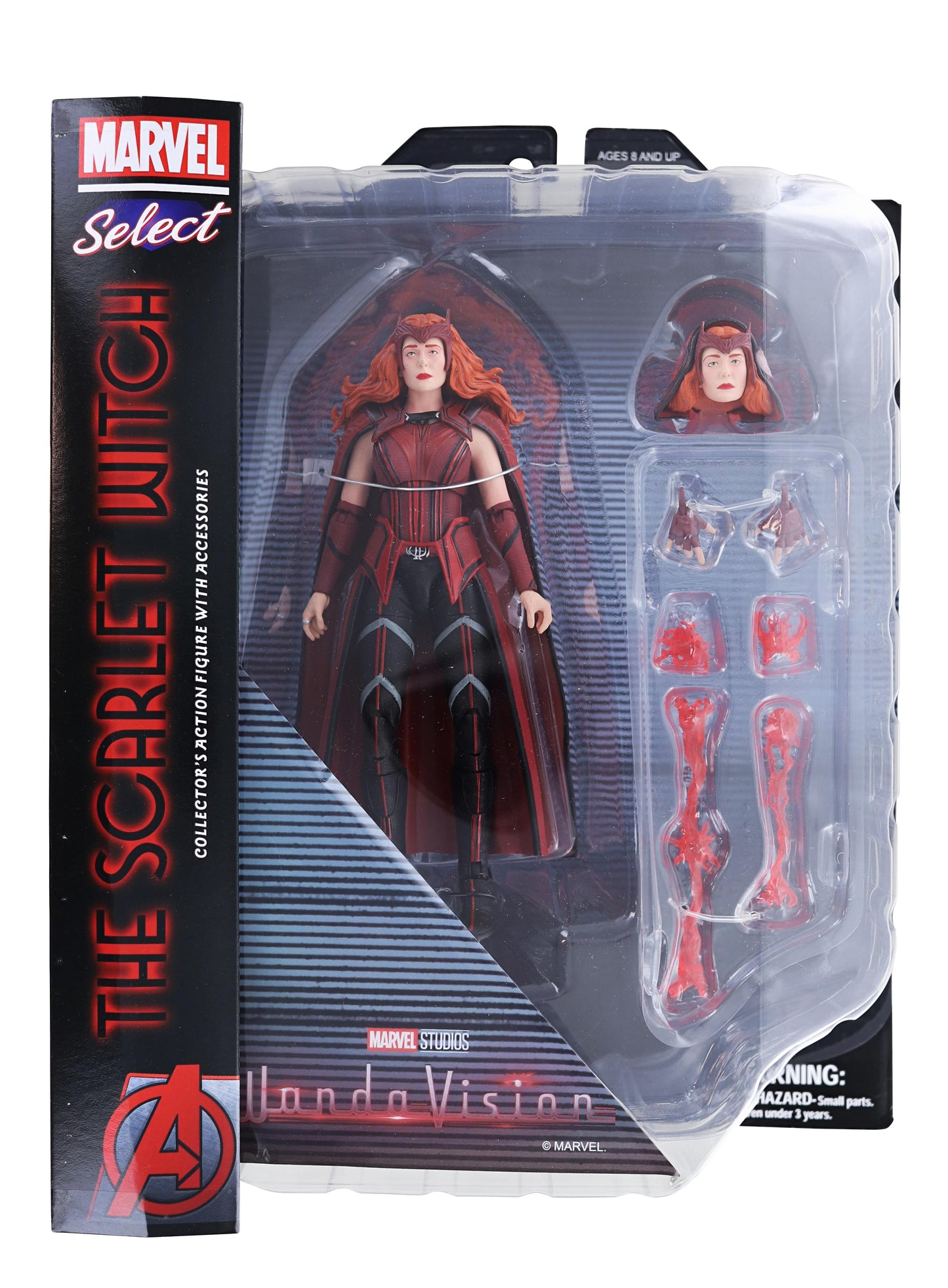 Marvel Select Wandavision 7 Inch Scarlet Witch Action Figure