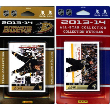 Nhl Anaheim Ducks Licensed 2013-14 Score Team Set And All-Star Set