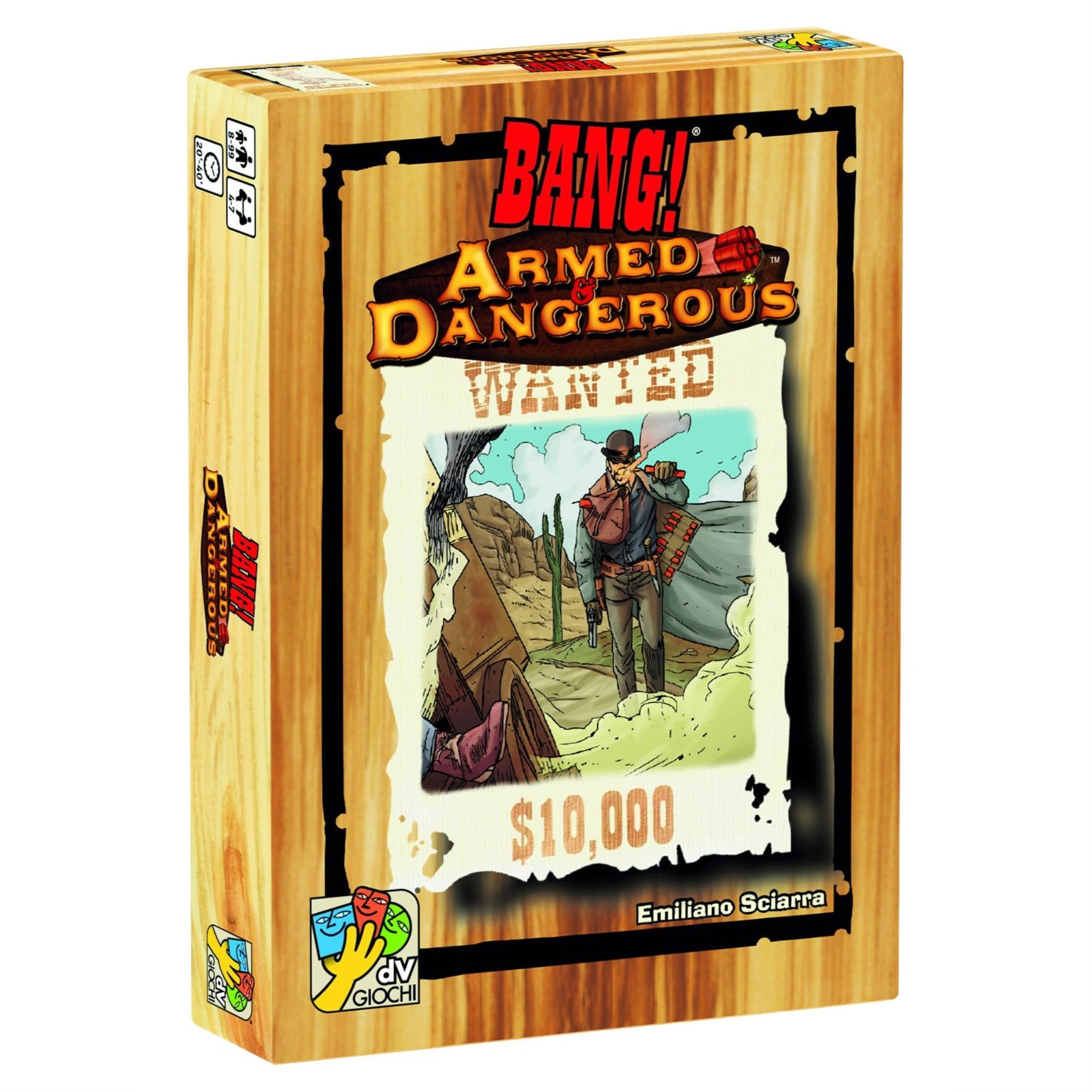 dV Giochi DA Vinci Bang! Armed & Dangerous Board Games  DVG 9109