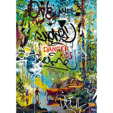 Danger Kids Rebrush 1000 Piece Jigsaw Puzzle Heye