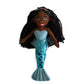 A Dark Brown Skin Tone Mermaid Doll