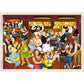 Date Night by Beryl Cook 1000 Piece Jigsaw Puzzle Flame Tree