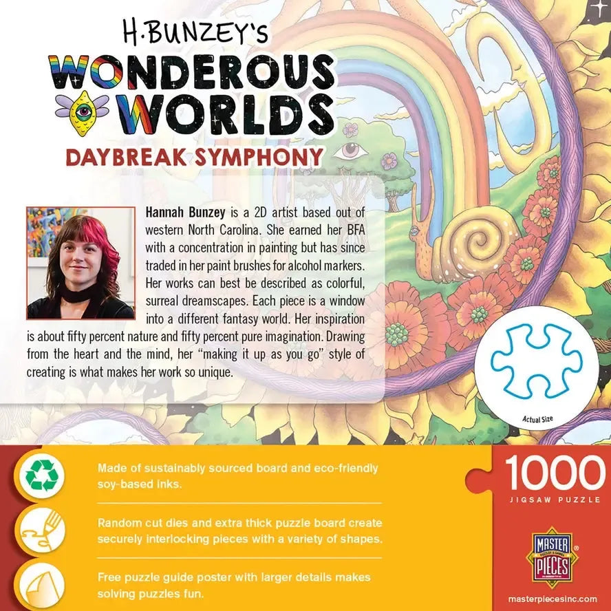 Daybreak Symphony Wonderous Worlds 1000 Piece Jigsaw Puzzle MasterPieces