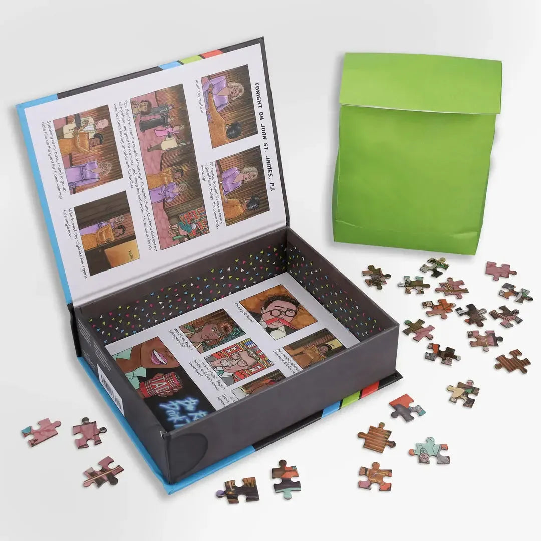 Death by Crab Leg 500 Piece Mystery Jigsaw Puzzle Chronicle