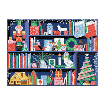Deck the Shelves 1000 Piece Jigsaw Puzzle Galison