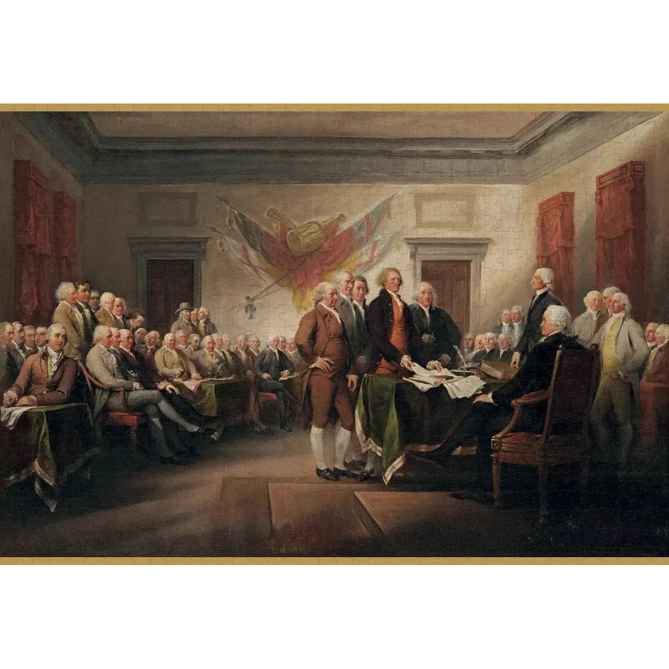 Declaration of Independence 1000 Piece Jigsaw Puzzle Pomegranate