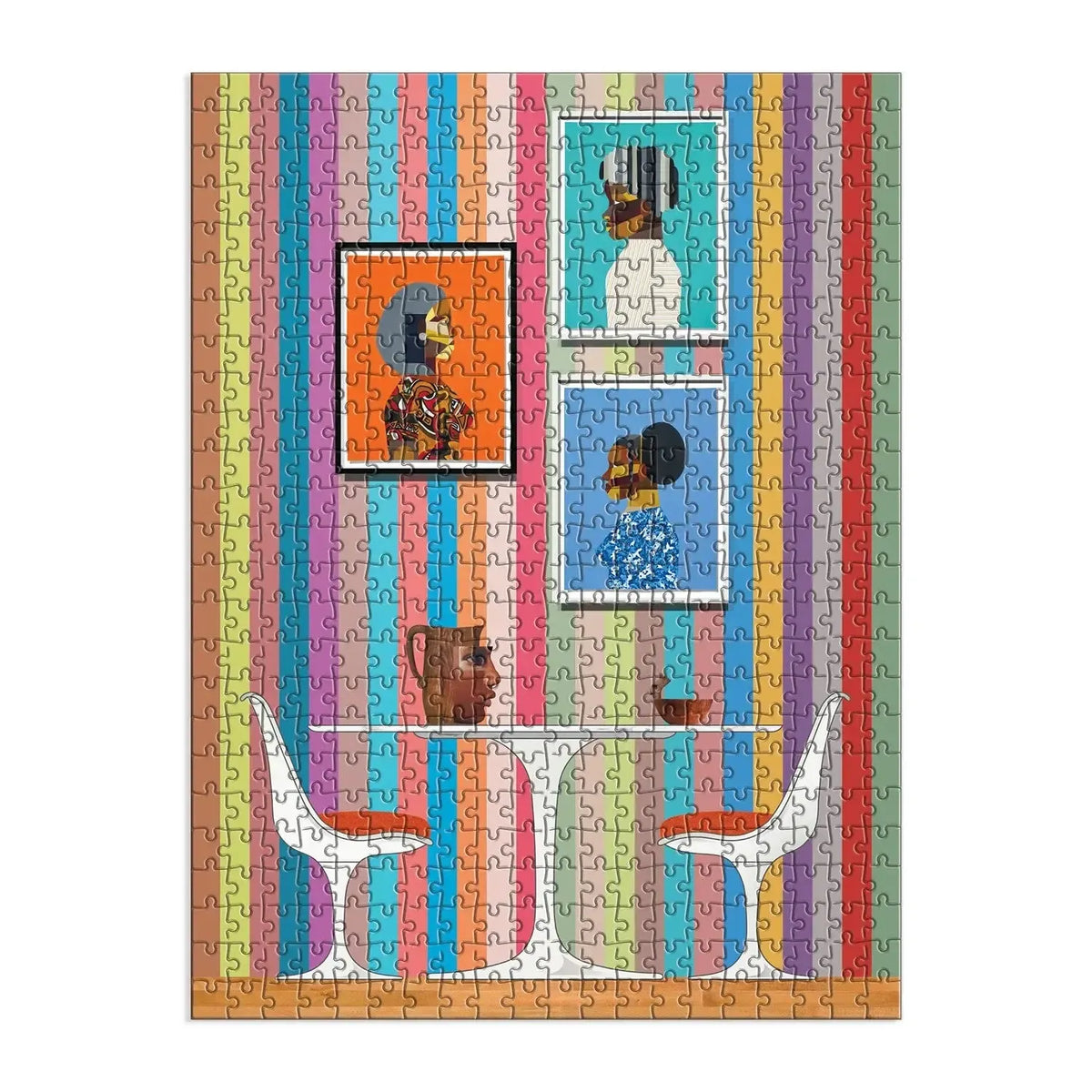 Derrick Adams x DreamYard 500 Piece Double-Sided Jigsaw Puzzle Galison