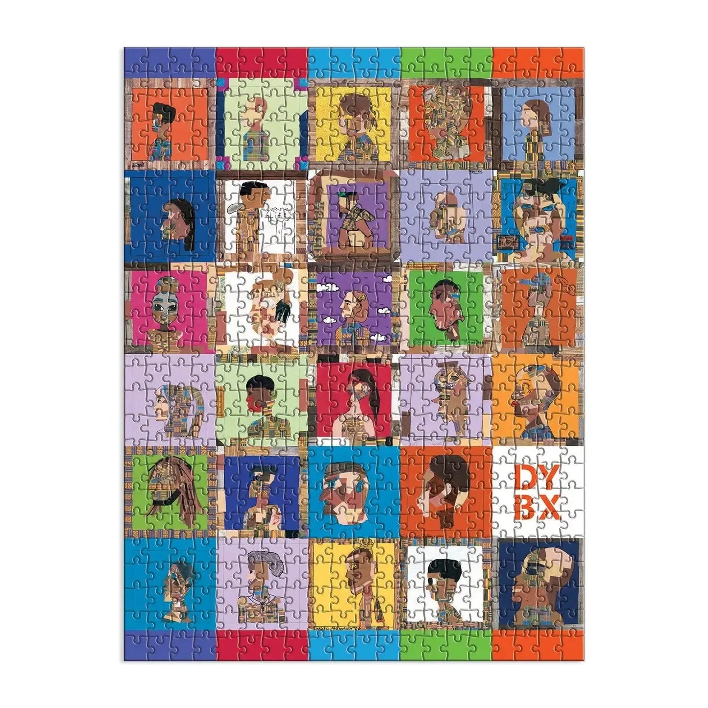 Derrick Adams x DreamYard 500 Piece Double-Sided Jigsaw Puzzle Galison