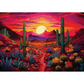 Desert Daze 1000 Piece Jigsaw Puzzle Trippy
