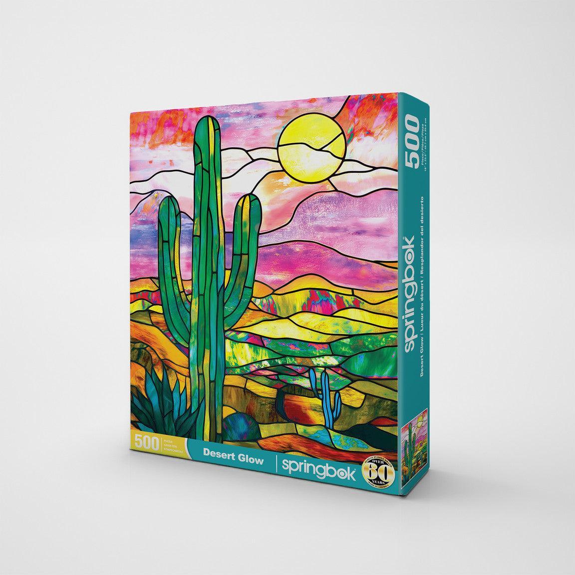 Desert Glow 500 Piece Jigsaw Puzzle Springbok