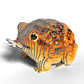 Desert Spadefoot Toad 3D Cardboard Model Kit Eugy