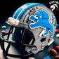 Detroit Lions Football Helmet Custom building blocks