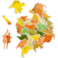 Dino Dash 50 Shaped Piece Cluster Jigsaw Puzzle Laurence King