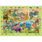 Dinosaurs 100 Piece Seek & Find Jigsaw Puzzle Peter Pauper