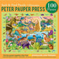 Dinosaurs 100 Piece Seek & Find Jigsaw Puzzle Peter Pauper