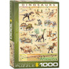 Dinosaurs 1000 Piece Jigsaw Puzzle Eurographics