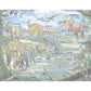 Dinosaurs of the Cretaceous Period 65 Piece Tray Jigsaw Puzzle Larsen