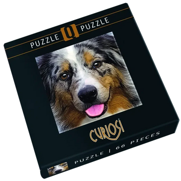 Dog 66 Piece Pocket Jigsaw Puzzle Curiosi