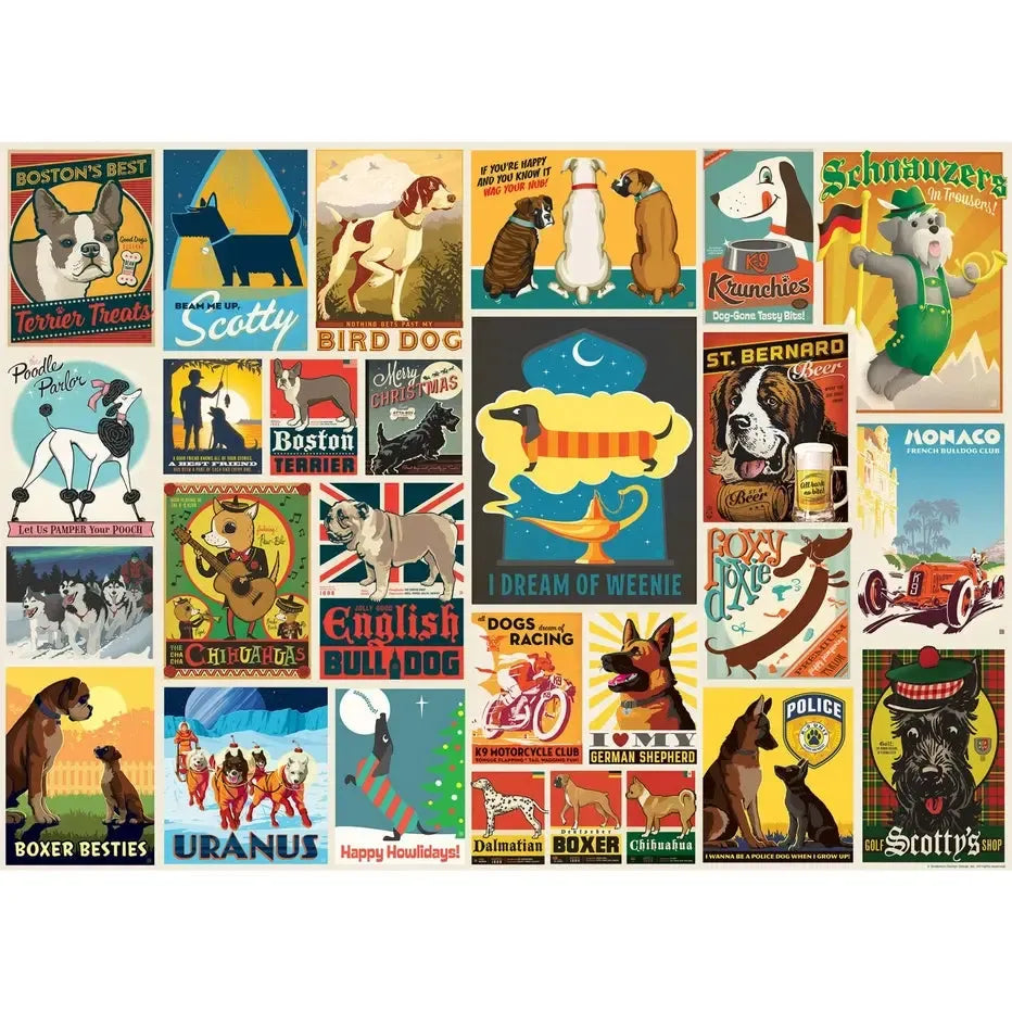 Dog Lovers by Anderson Design 1000 Piece Jigsaw Puzzle MasterPieces