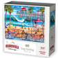 Dog Surfing 210 Piece Jigsaw Puzzle Boardwalk