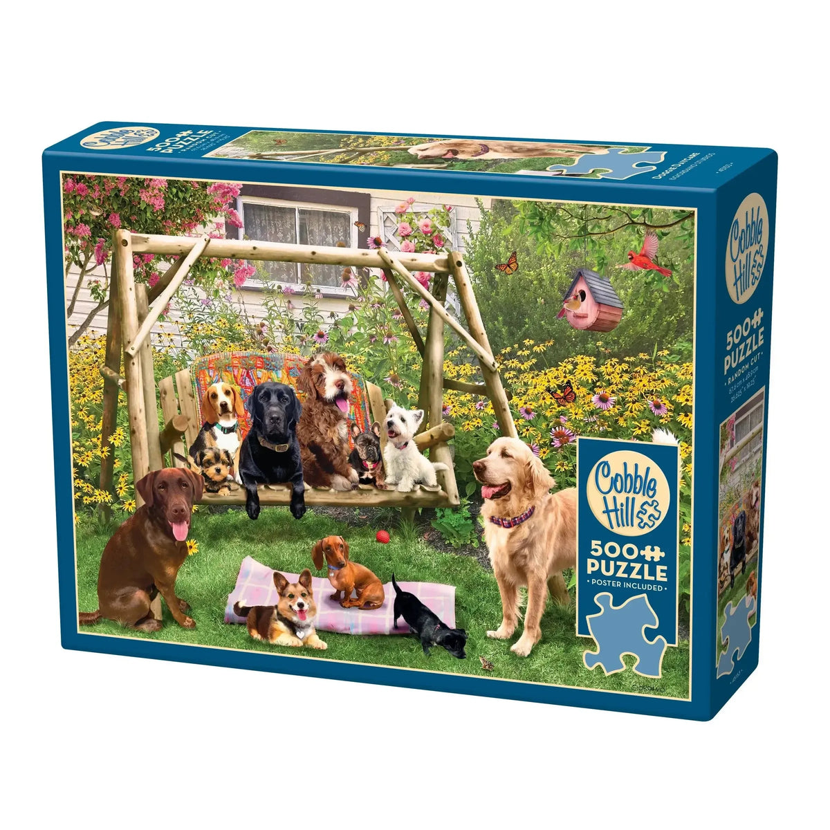 Doggie Daycare 500 Piece Jigsaw Puzzle Cobble Hill