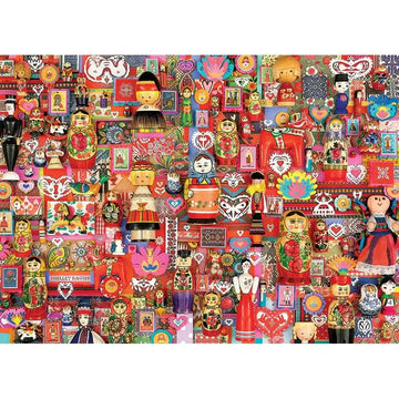 Dollies 1000 Piece Jigsaw Puzzle Cobble Hill