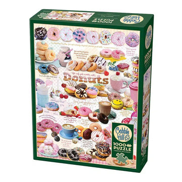 Donut Time 1000 Piece Jigsaw Puzzle Cobble Hill