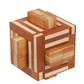 Double Sticks 3D Bamboo Puzzle Fridolin