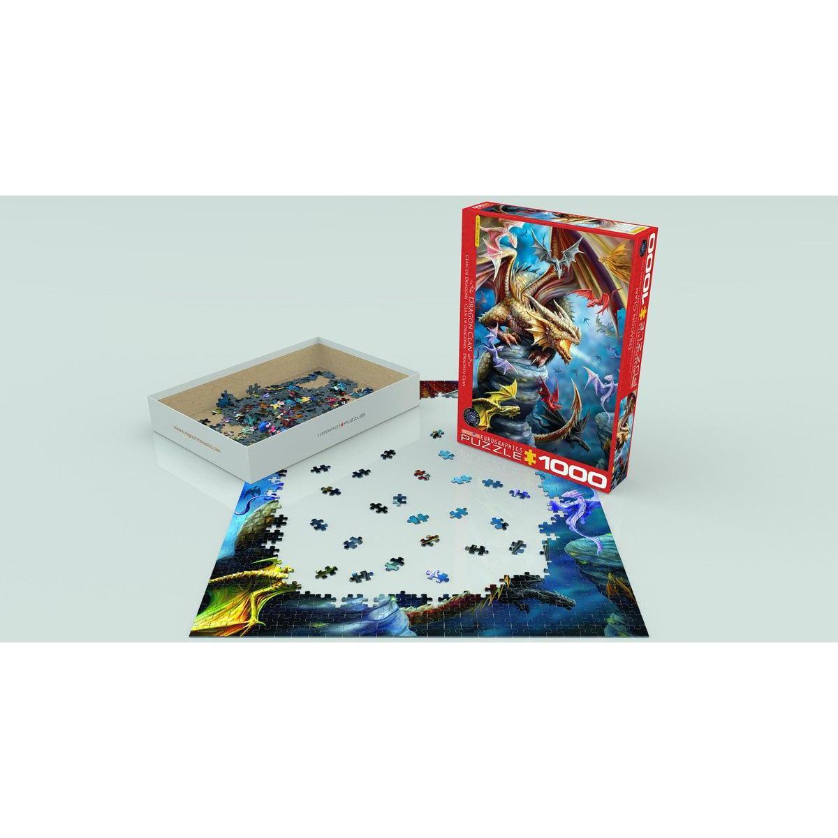 Dragon Clan 1000 Piece Jigsaw Puzzle Eurographics