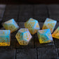 Dragon Shield Opalite Gemstone DND Dice Set