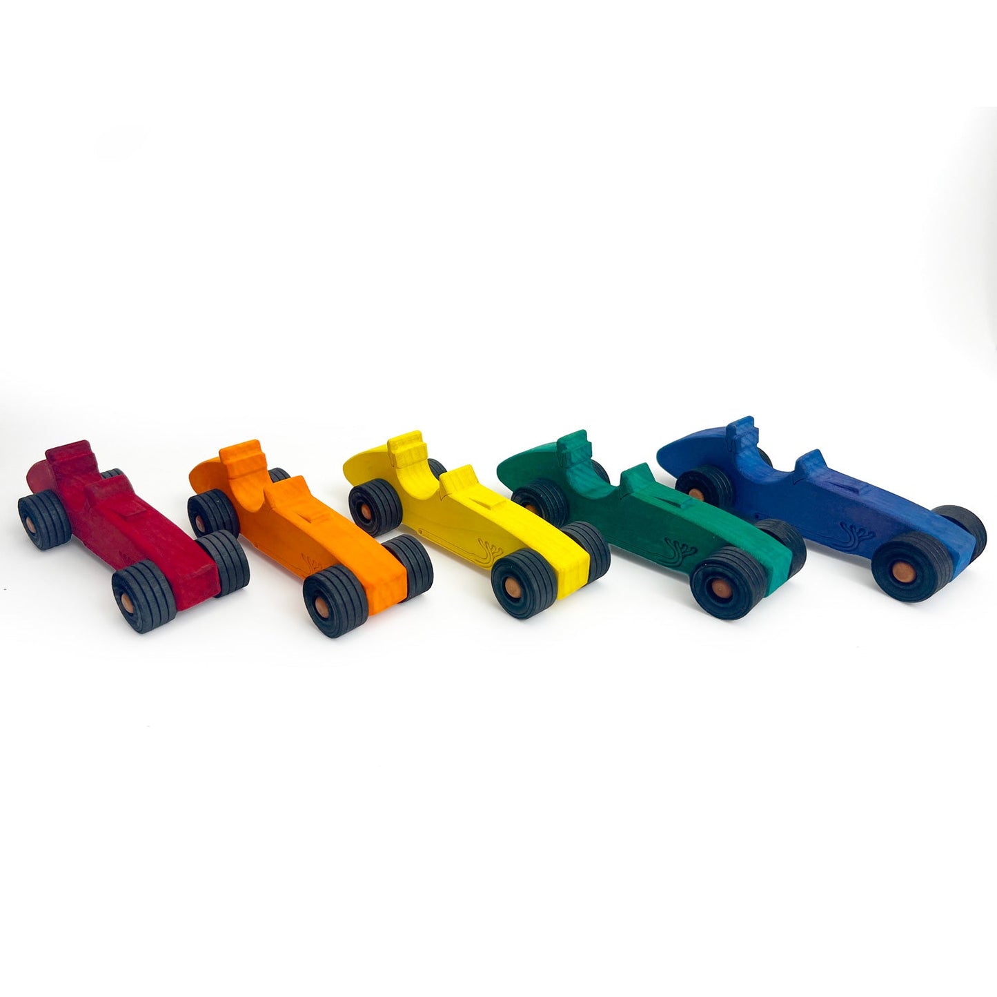 Dyed Maple Wooden Indy Car Set | Made in the USA 🇺🇸