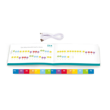 Hape Learn With Lights Red Piano With Stool