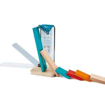 Hape Mighty Hammer Domino | Double -Sided Wooden Ball Domino Set For Kids Aged 4 And Up, Multicolor (E1056)