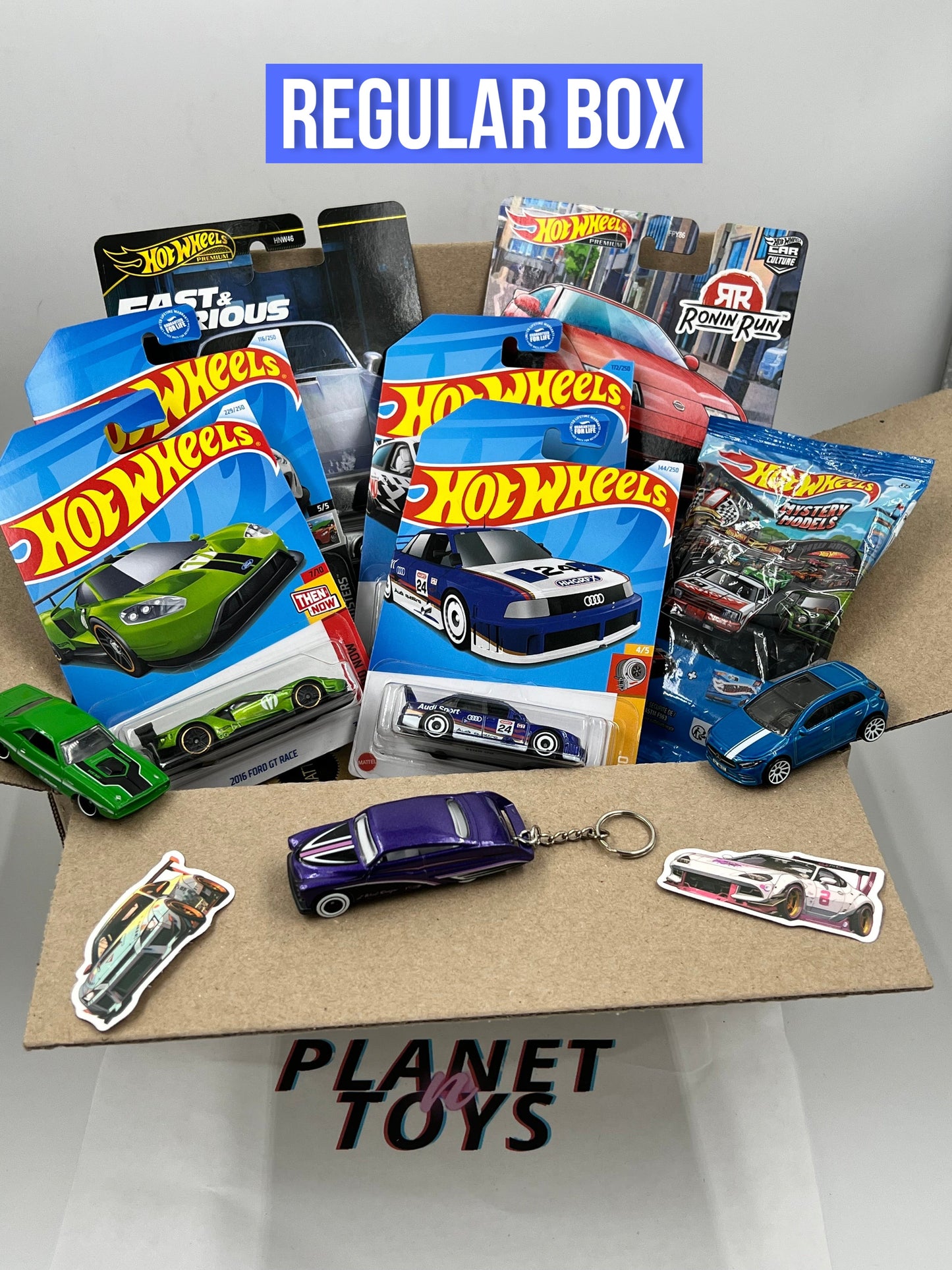 Planet n Toys Diecast Box 1:64 Assorted Collectible Hotwheels/Matchbox