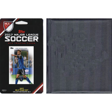 Mls San Jose Earthquakes Licensed 2017 Topps Team Set And Storage Album