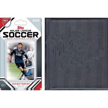 Mls San Jose Earthquakes Licensed 2018 Topps Team Set And Storage Album