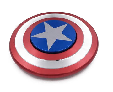 Captain America Shield Aluminum Fidget Spinner