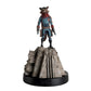 Eaglemoss Marvel Rocket Raccoon Figurine - Polyresin, One Size, Blue, Model MMFRWS024 - Avengers: Endgame Display Edition