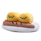 gudetama 85 Plush: Two Lazy Eggs and Sausage