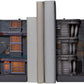 Enesco Harry Potter Diagon Alley Light Up Book Holders Bookends, 7.25 Inch, Multicolor, Resin, Model 6008334