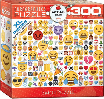 Emojipuzzle What Your Mood? 300 Piece Xl Jigsaw Puzzle