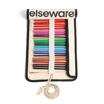 Watercolor Pencils – 36 Colors – Canvas Rollup – Eco-Friendly