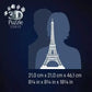 Eiffel Tower 243 Piece 3D Jigsaw Puzzle Ravensburger