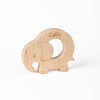 Soothing Elephant Teether with Organic Cotton Bag | Made in the USA 🇺🇸