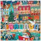 English Seaside Christmas 1000 Piece Jigsaw Puzzle eeBoo